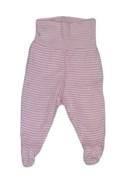 Footed Pink and White Trousers Girls Newborn