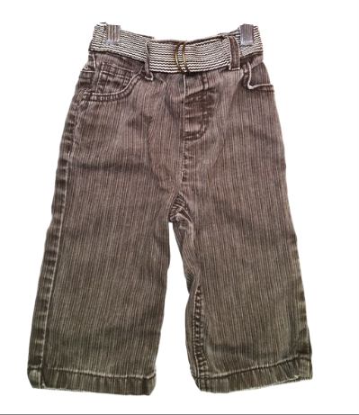 MATALAN Beige Jeans with Belt Boys 9-12 Months