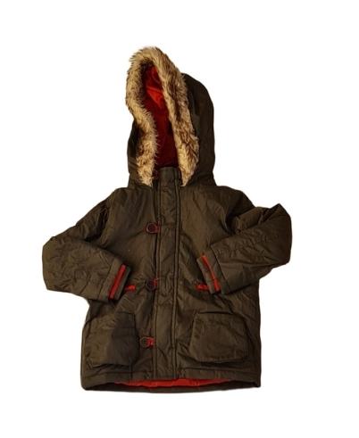 TU Khaki Hooded Coat Boys 2-3 Years