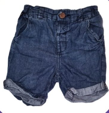 NEXT Blue Denim Shorts Boys 18-24 Months