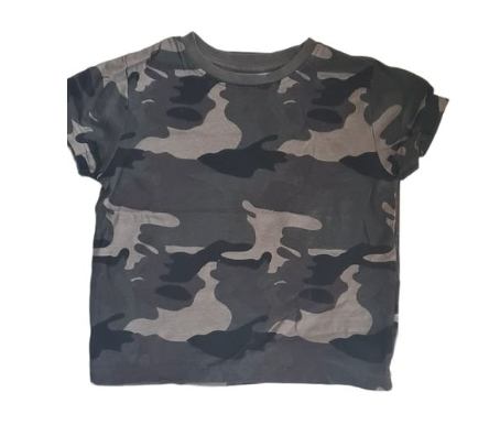 PRIMARK Camo T-Shirt Boys 2-3 Years