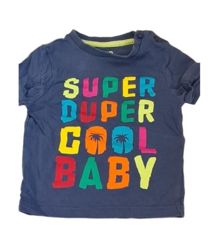 F&F Navy Blue Tee Boys 18-24 Months