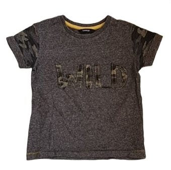 GEORGE 'Wild Grey T-Shirt Boys 3-4 Years