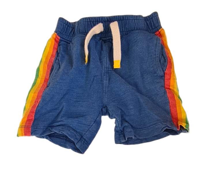 LITTLE BIRD Rainbow Shorts Boys 12-18 Months