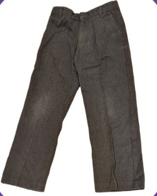 GEORGE Grey School Trousers Boys 6-7 Years