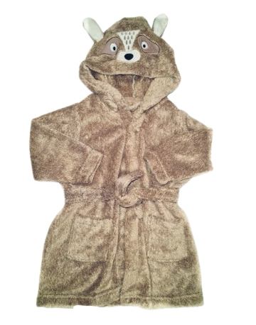 MATALAN Teddy Bear Robe Boys 9-12 Months