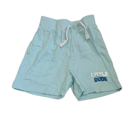 PRIMARK 'Little Dude' Shorts Boys 12-18 Months