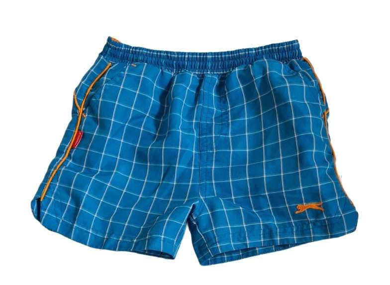 SLAZENGER Blue Swim Shorts Boys 3-4 Years