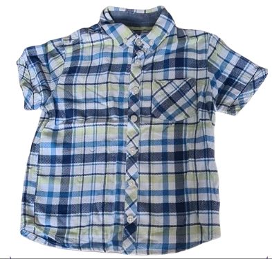 MATALAN Checked Shirt Boys 4-5 Years