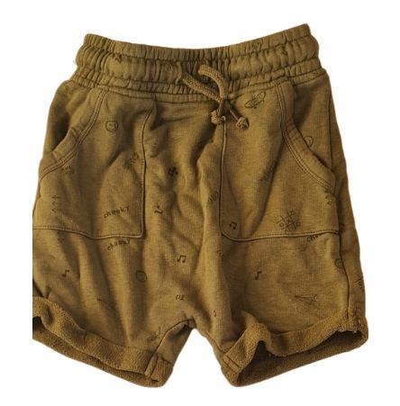 GEORGE Khaki Jersey Shorts Boys 3-4 Years