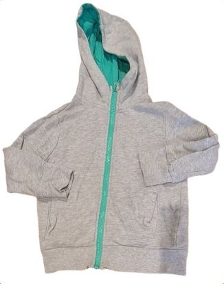 LITTLE KIDS Grey Hoodie Boys 4-5 Years