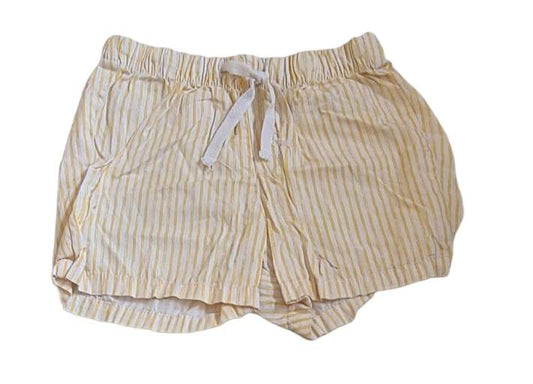 H&M yellow Striped Shorts Girls 2-3 Years