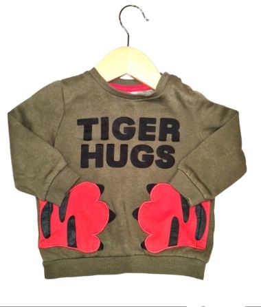 PEP & CO 'Tiger Hugs' Jumper Boys 9-12 Months