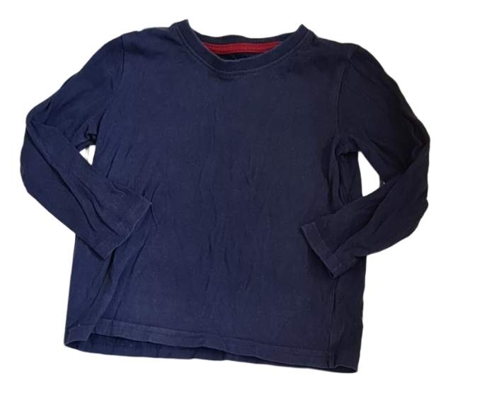 LUPILU Navy Blue Long Sleeve Top Boys 2-4 Years