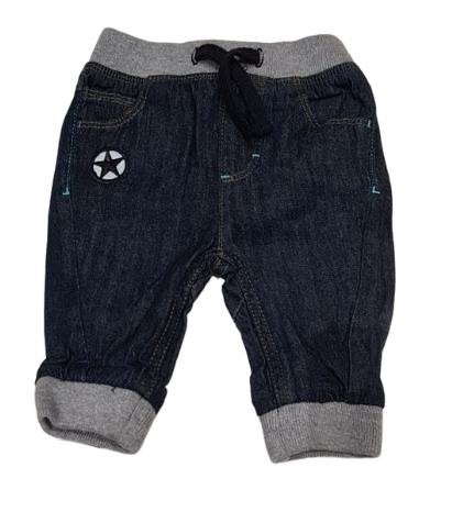 PEACOKS Star Jeans Boys 0-3 Months