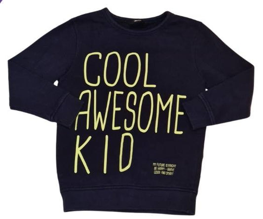 GEORGE 'Cool Awesome Kid' Jumper Boys 4-5 Years