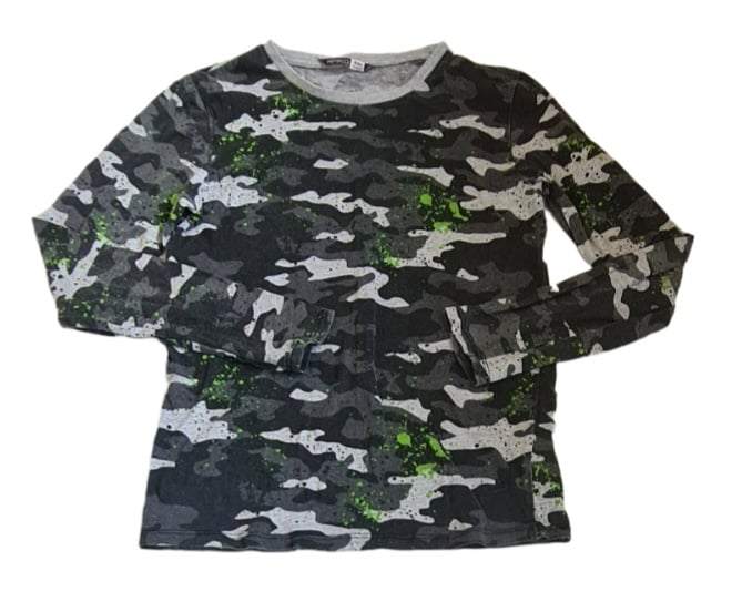 PEP CO Camo Top Boys 11-12 Years