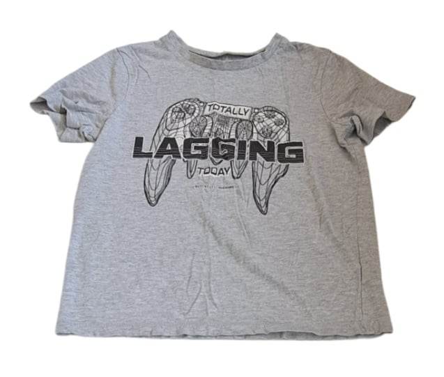 GEORGE 'Lagging' Grey T-Shirt Boys 11-12 Years