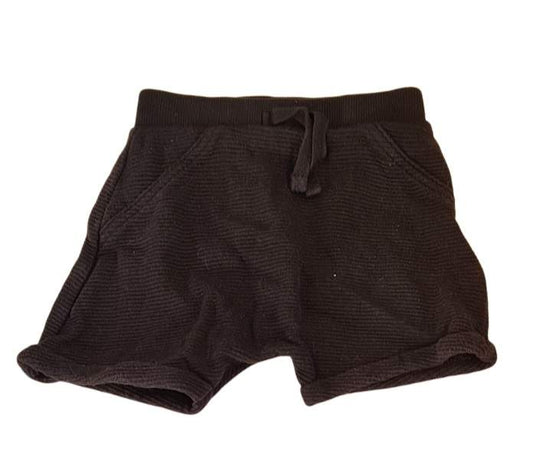 GEORGE Black Jersey Shorts Boys 12-18 Months