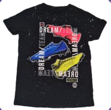 GEORGE 'Dream Team' T-Shirt Boys 8-9 Years