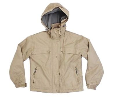 TRESPASS Beige Hooded Jacket Boys 9-10 Years