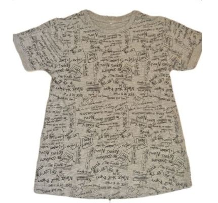 GEORGE Scribble T-Shirt Boys 7-8 Years