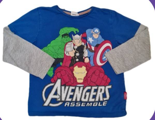 PRIMARK 'Avengers' Top Boys 7-8 Years