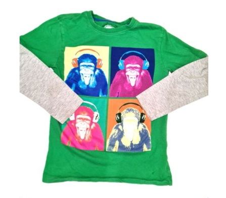 BLUE ZOO Monkey Top Boys 8-9 Years