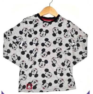 Mickey Long Sleeve Top Boys 7-8 Years