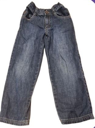 M&S Mid Blue Jeans Boys 6-7 Years