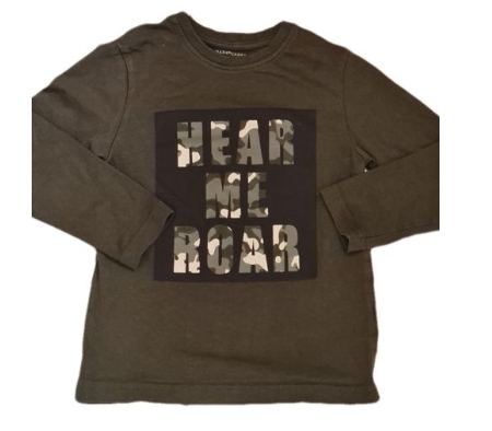 PRIMARK 'Hear Me Roar' Top Boys 4-5 Years