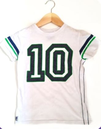 NEXT '10' T-Shirt Boys 7-8 Years