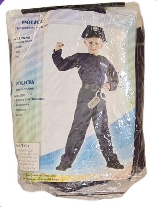 Police Costume Brand New Boys 6-8 Years