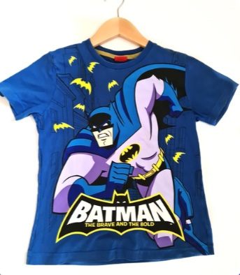 GEORGE Batman T-Shirt Boys 7-8 Years