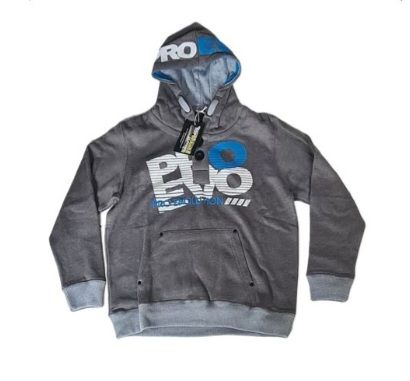 PRO EVO Brand New Grey Hoodie Boys 7-8 Years