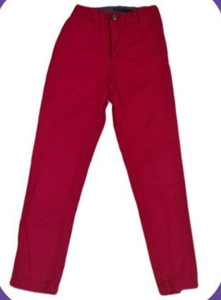 H&M Red Trousers Boys 7-8 Years