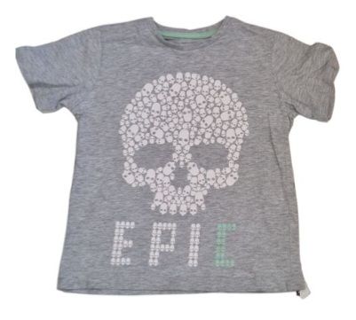 MATALAN 'Epic' Skull T-Shirt Boys 6-7 Years