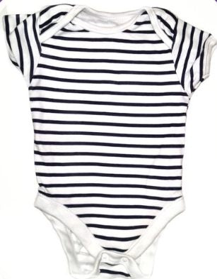 GEORGE Striped Vest Boys 0-3 Months