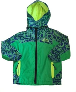 Green Hooded Jacket Boys 6-7 Years