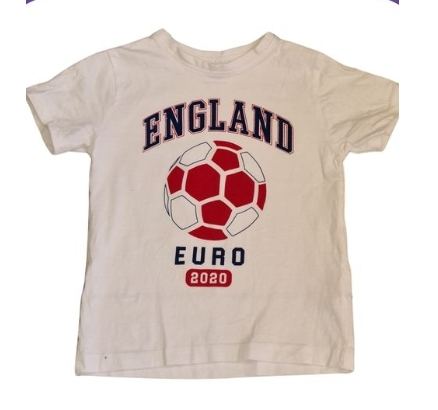 PRIMARK Football T-Shirt Boys 4-5 Years