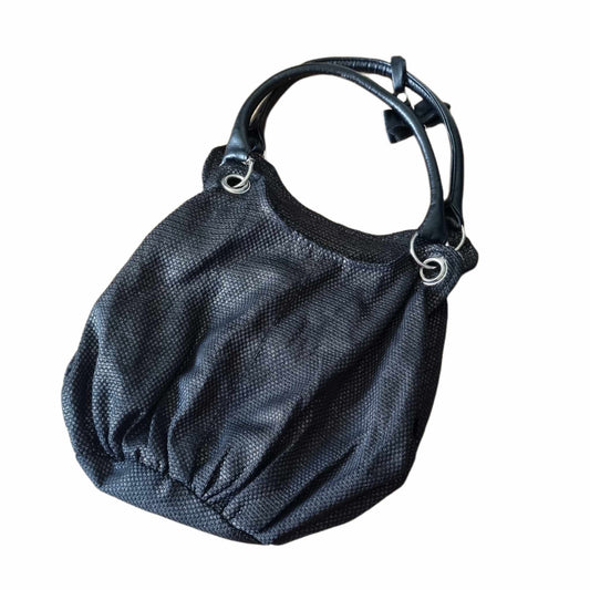 Black Zipped Women's Handbag