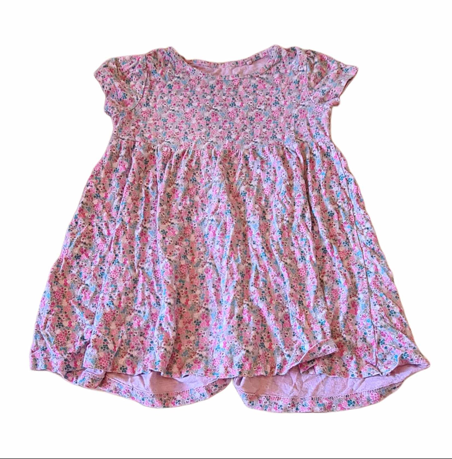 NEXT Pink Floral Dress Girls 3-4 Years