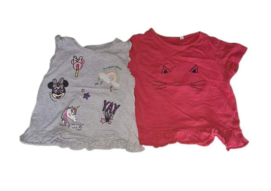 Set Of Two Tops Girls 4-5 Years