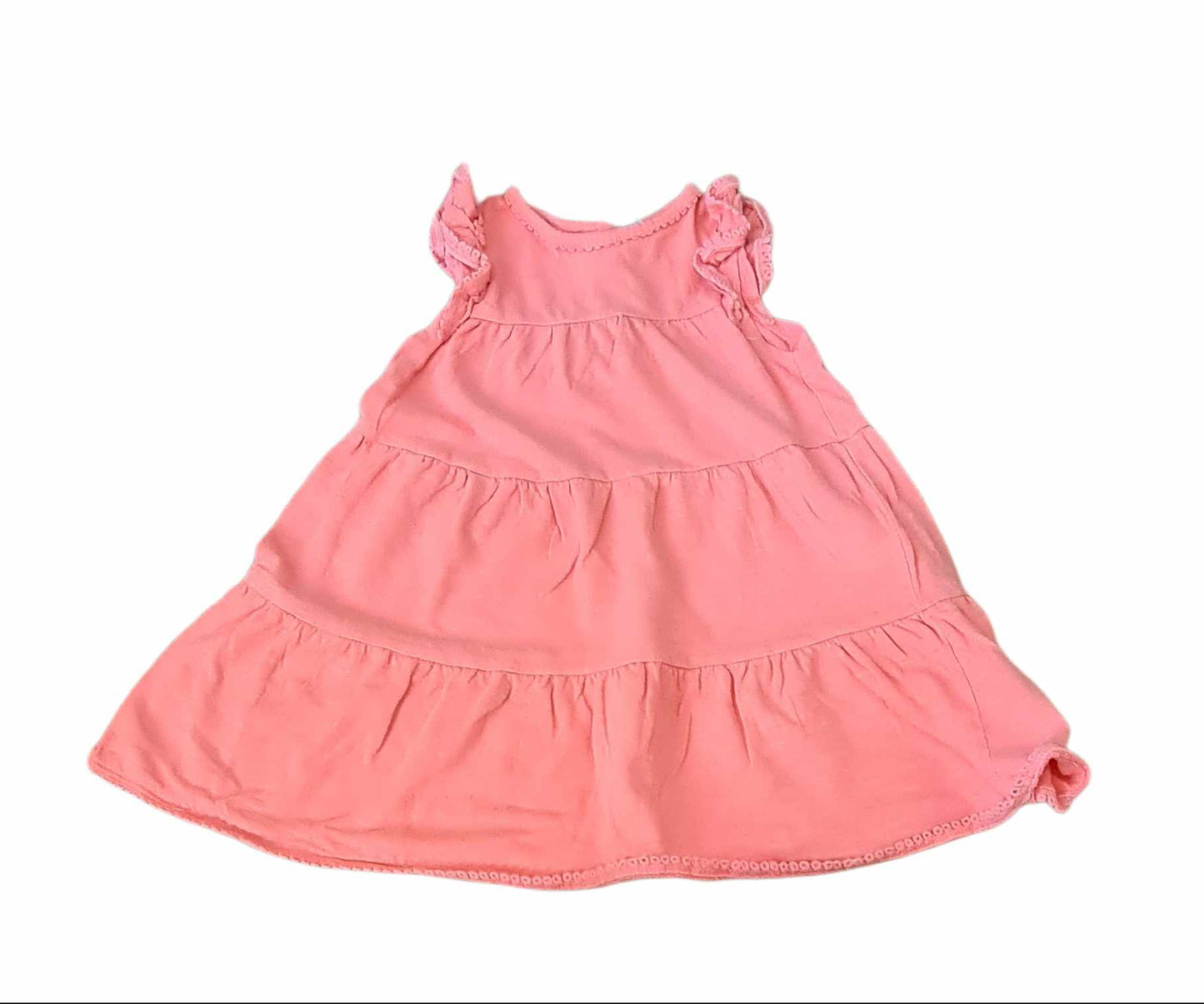 GEORGE Peach Dress Girls 18-24 Months