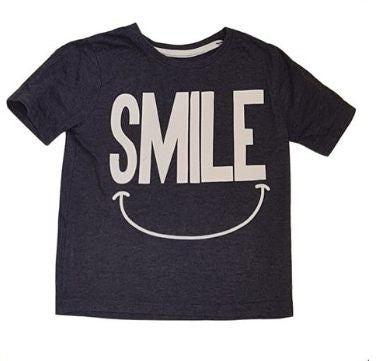 PRIMARK 'Smile' T-Shirt Boys 3-4 Years