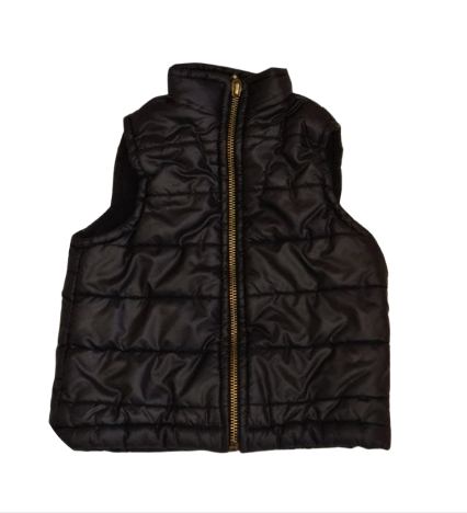 Black Gilet Boys 6-9 Months