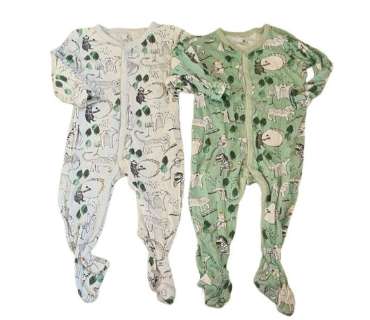 NEXT 2 x Sleepsuits Boys 18-24 Months