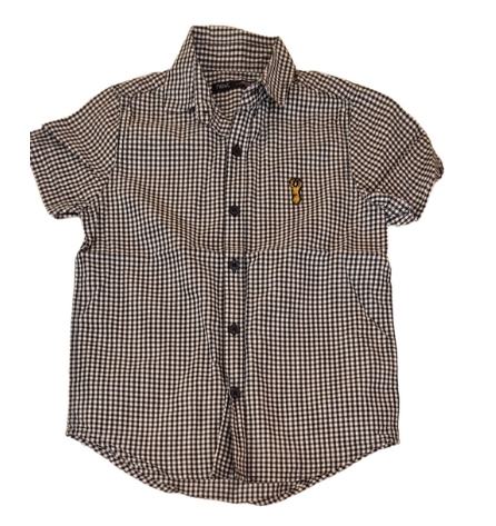 NEXT Checked Short Sleeve Shirt Boys 4-5 Years