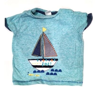 MINI CLUB Boat T-Shirt Boys 3-6 Months