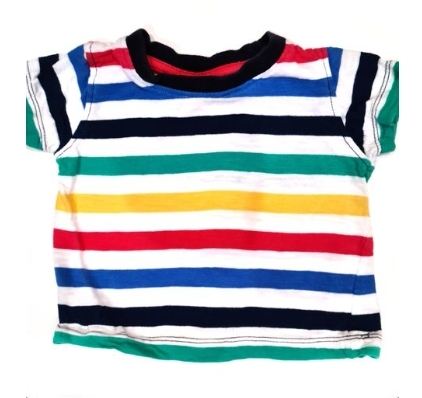 PEACOCKS Striped T-Shirt Boys 3-6 Months